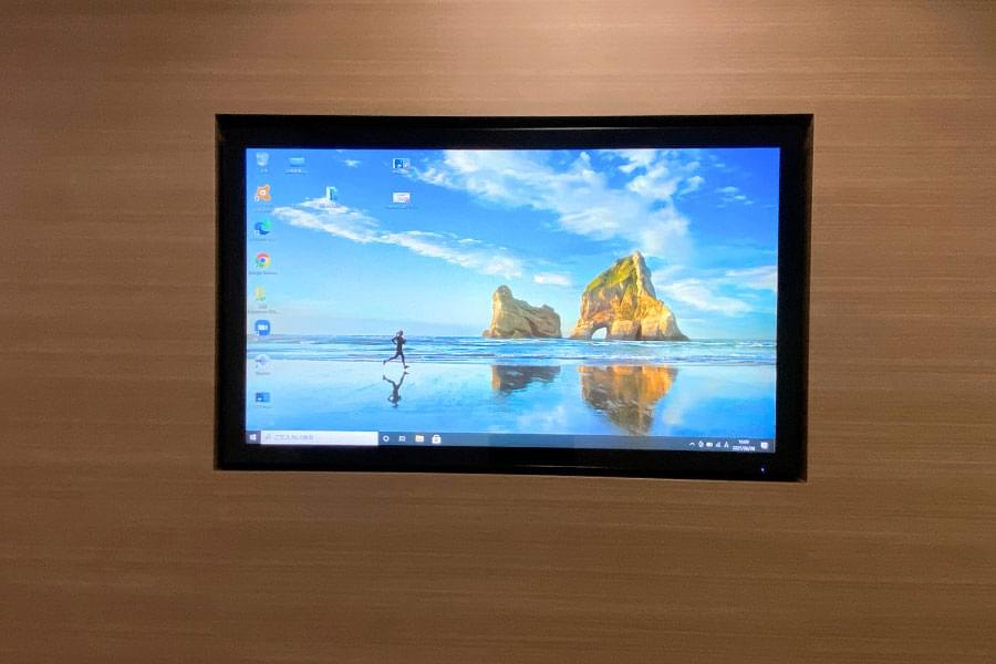自立スタンド横型デジタルサイネージ 自立スタンド横型デジタルサイネージ