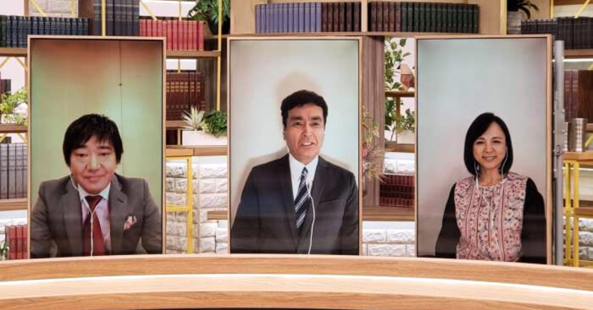 リモート出演用デジタルサイネージ | ヤマトサイネージ リモート出演用デジタルサイネージ
