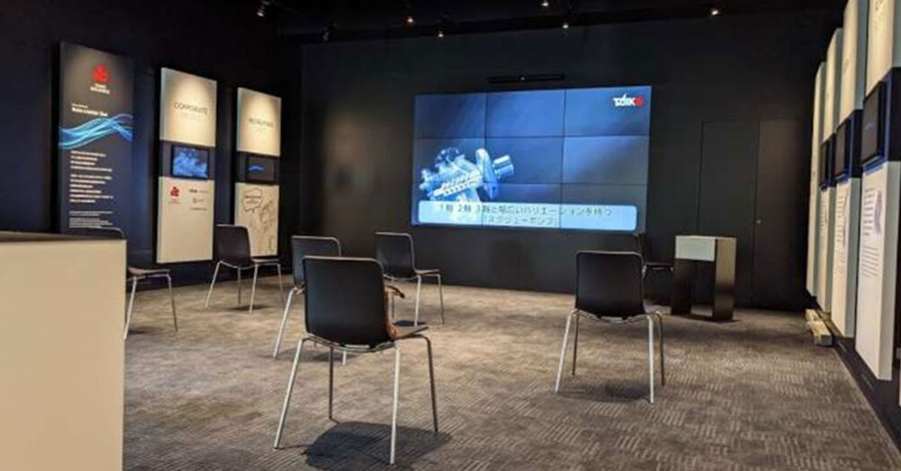 show-room-multi-display5_img | ヤマトサイネージ ショールームのマルチディスプレイ