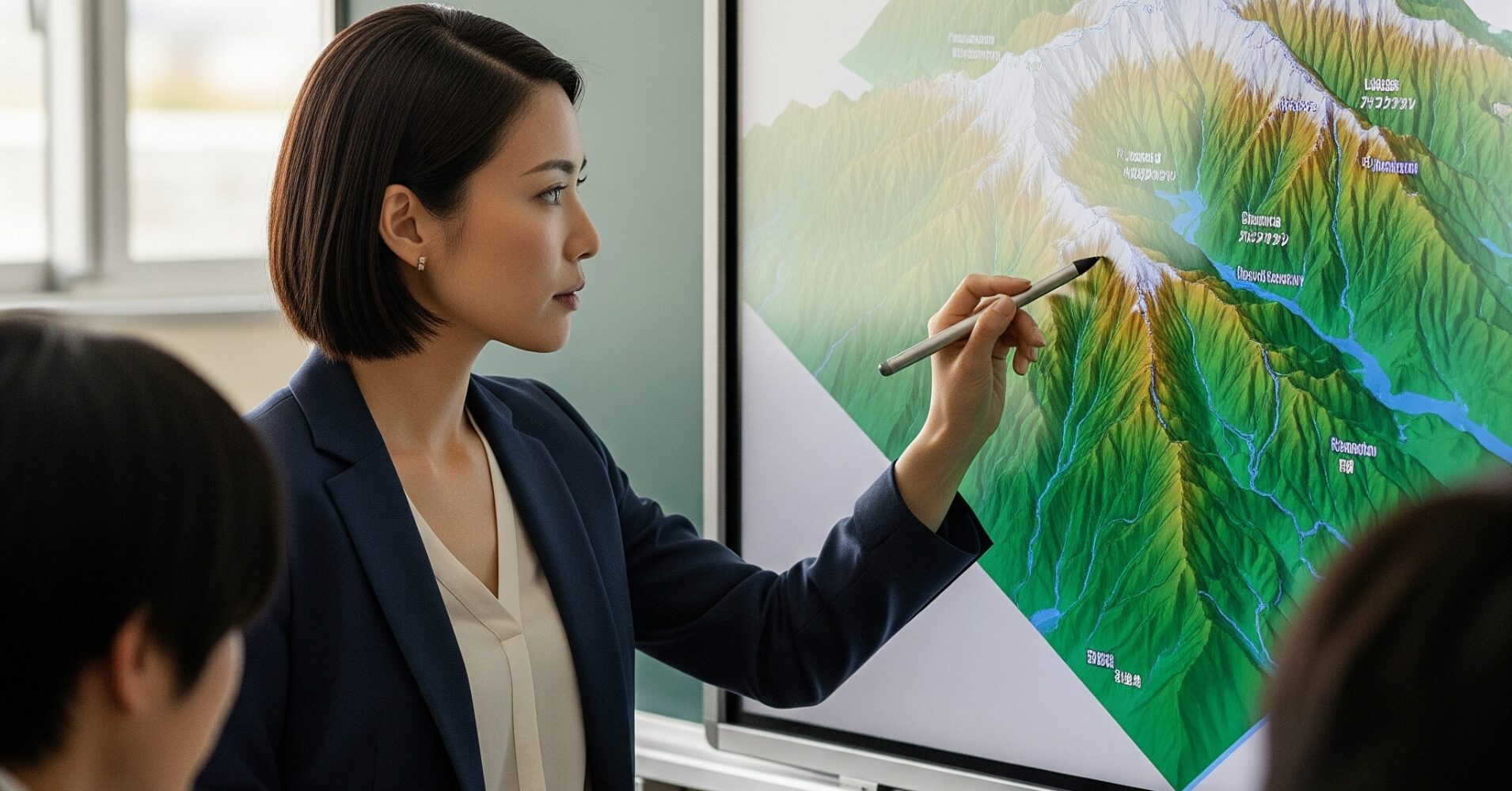 電子黒板で地理の授業が変わる!「生きた地球」を体験する中学校のICT活用術 | ヤマトサイネージ 電子黒板で地理の授業が変わる!「生きた地球」を体験する中学校のICT活用術