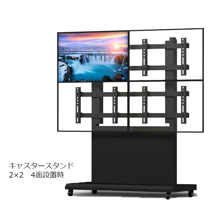 55インチ ベゼル1.7mm／輝度500cd/㎡ 屋内用マルチディスプレイ YSD