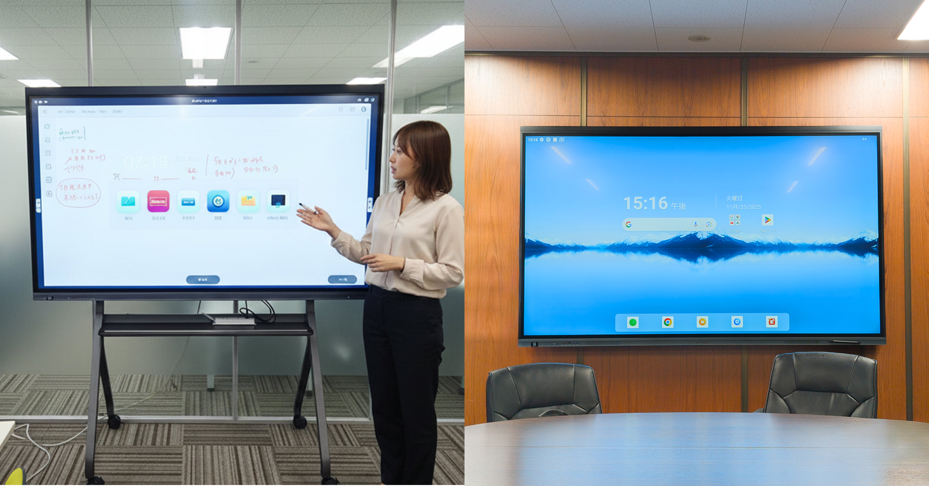 どっちを選ぶ？電子黒板の「Windows搭載型」と「Android型」の違いと最適な選び方