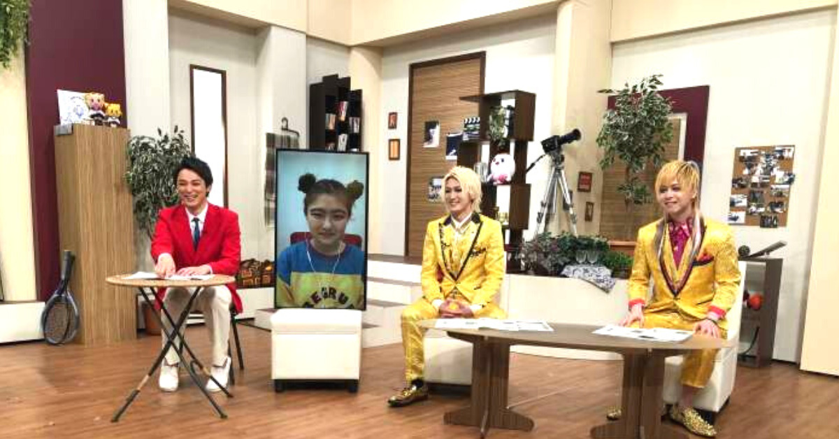 テレビ愛知のリモート出演用サイネージ