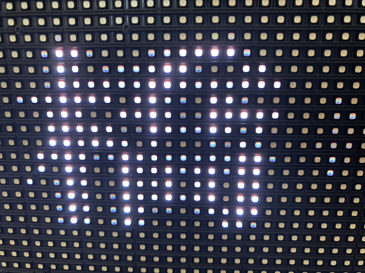 LEDの解像度