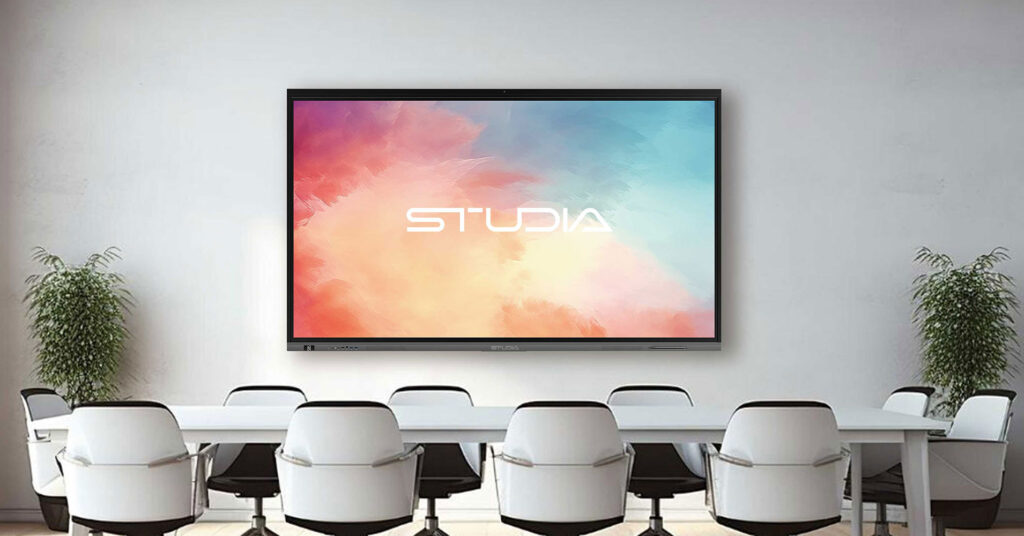 電子黒板オフィスに設置