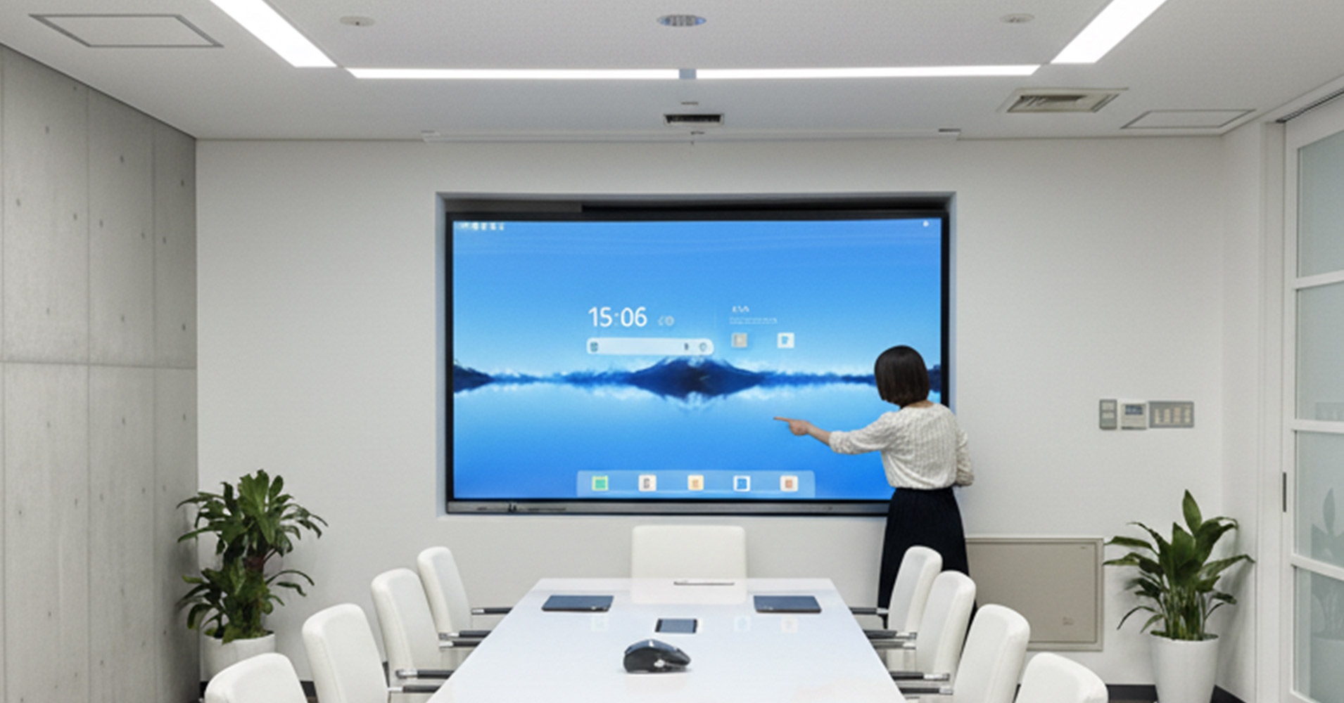 110インチ電子黒板