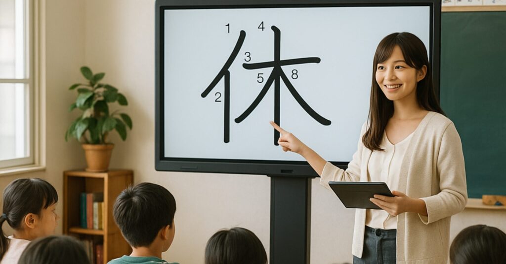 小学校の国語の授業に電子黒板を導入