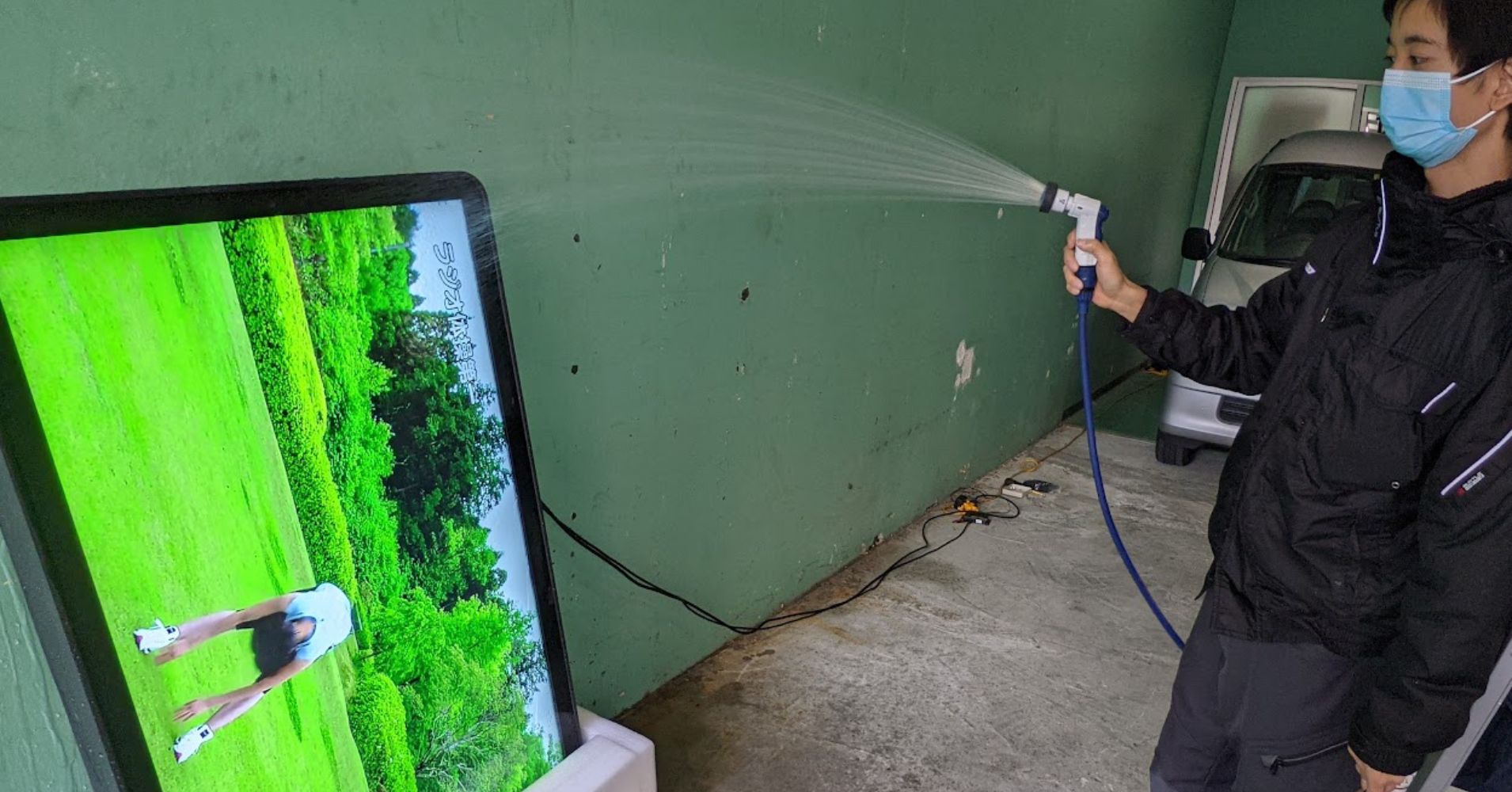 防水テスト