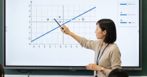 電子黒板で数学が変わる！論理的思考を育む中学校のICT活用術