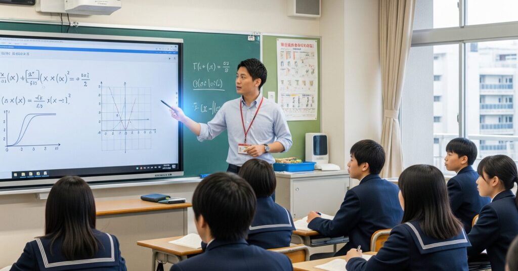 電子黒板で数学が変わる！論理的思考を育む中学校のICT活用術
